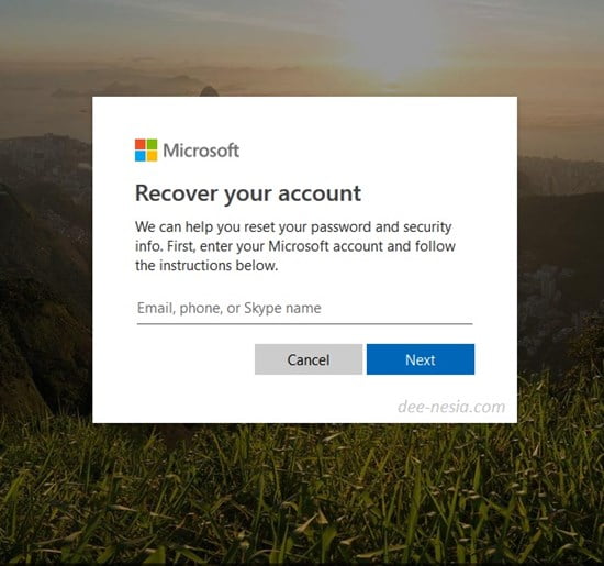 Lupa Password Login Windows 8
