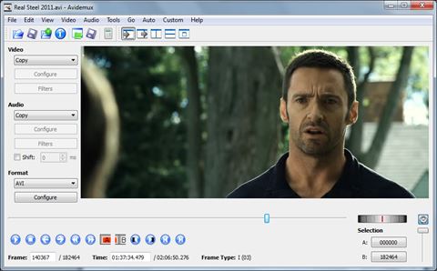 video editor avidemux