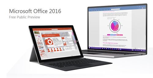 Microsoft Office 2016 Free Public Preview