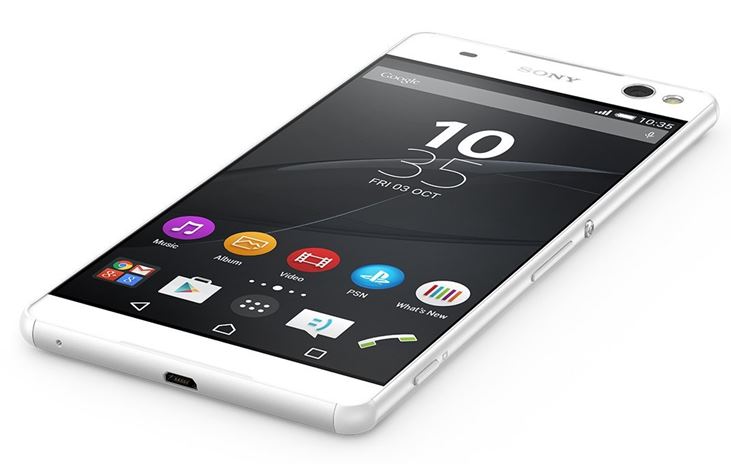 Sony Xperia C5 Ultra White Front