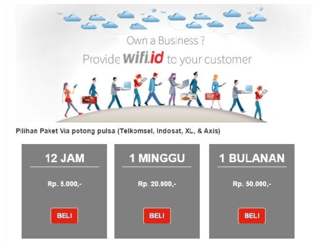 Cara Daftar Wifi ID Telkomsel, Indosat, XL, Axis dan ...