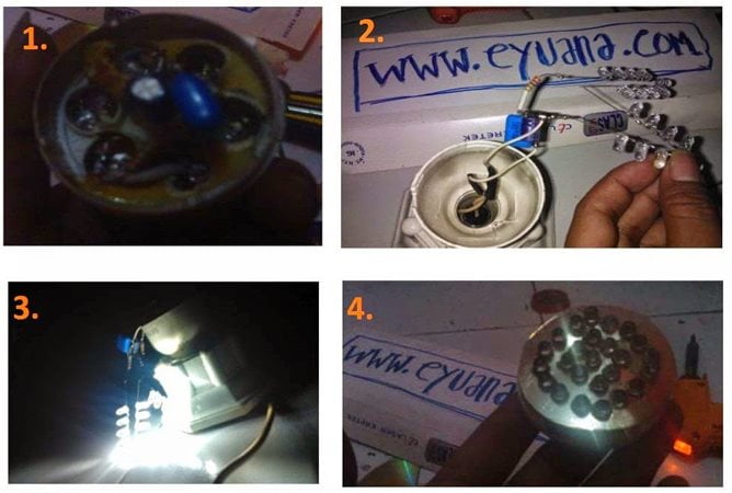 Rangkaian Lampu LED yang Hemat dan Efisien