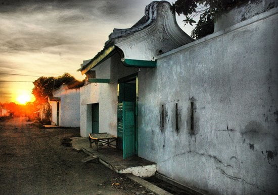 Bangunan kuno di kampung Pecinan Karangturi Lasem