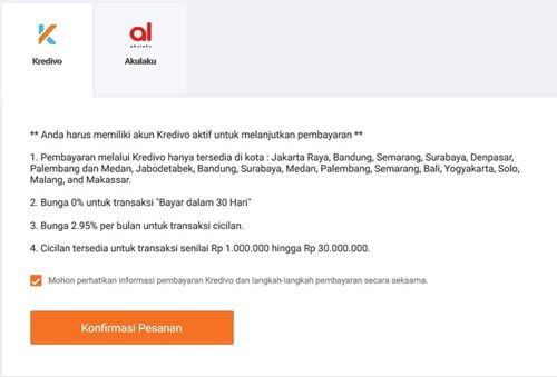 Cara Belanja di Lazada Pakai Kredivo