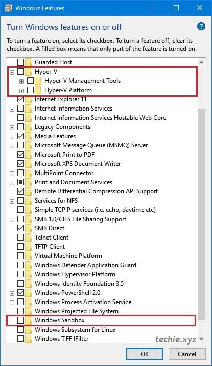 VirtualBox Bermasalah di Windows 10 - Matikan Hyper-V dan Windows Sandbox