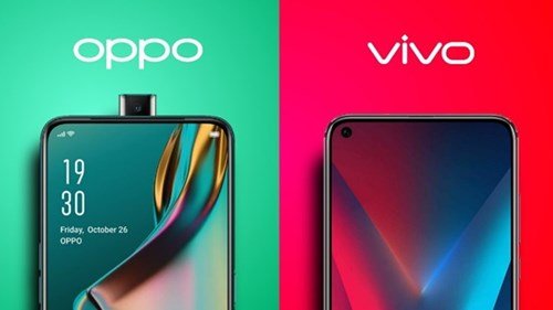 Bagaimanapun Perbedaan Oppo dan Vivo tetap kelihatan