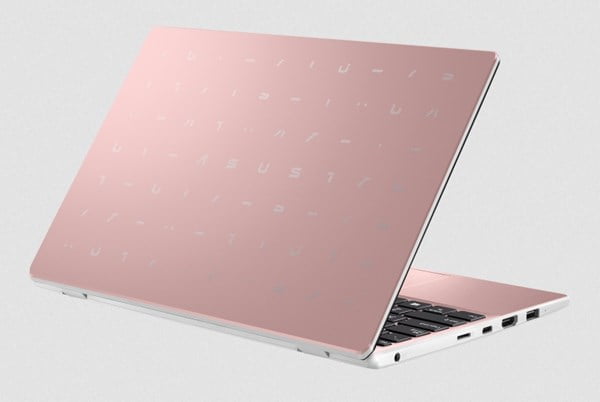 Asus E210MA GJ423TS Tampak Belakang