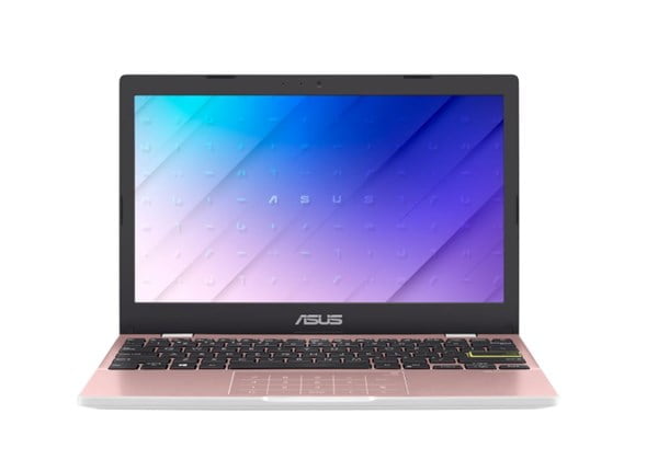 Asus E210MA GJ423TS Tampak Depan Terbuka