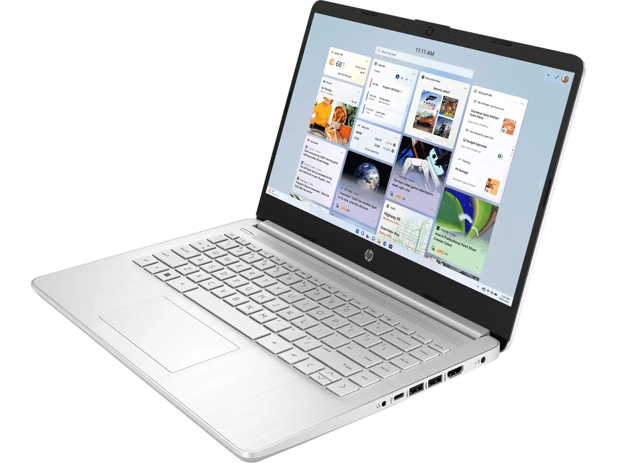 HP 14s-dq3109TU kanan depan