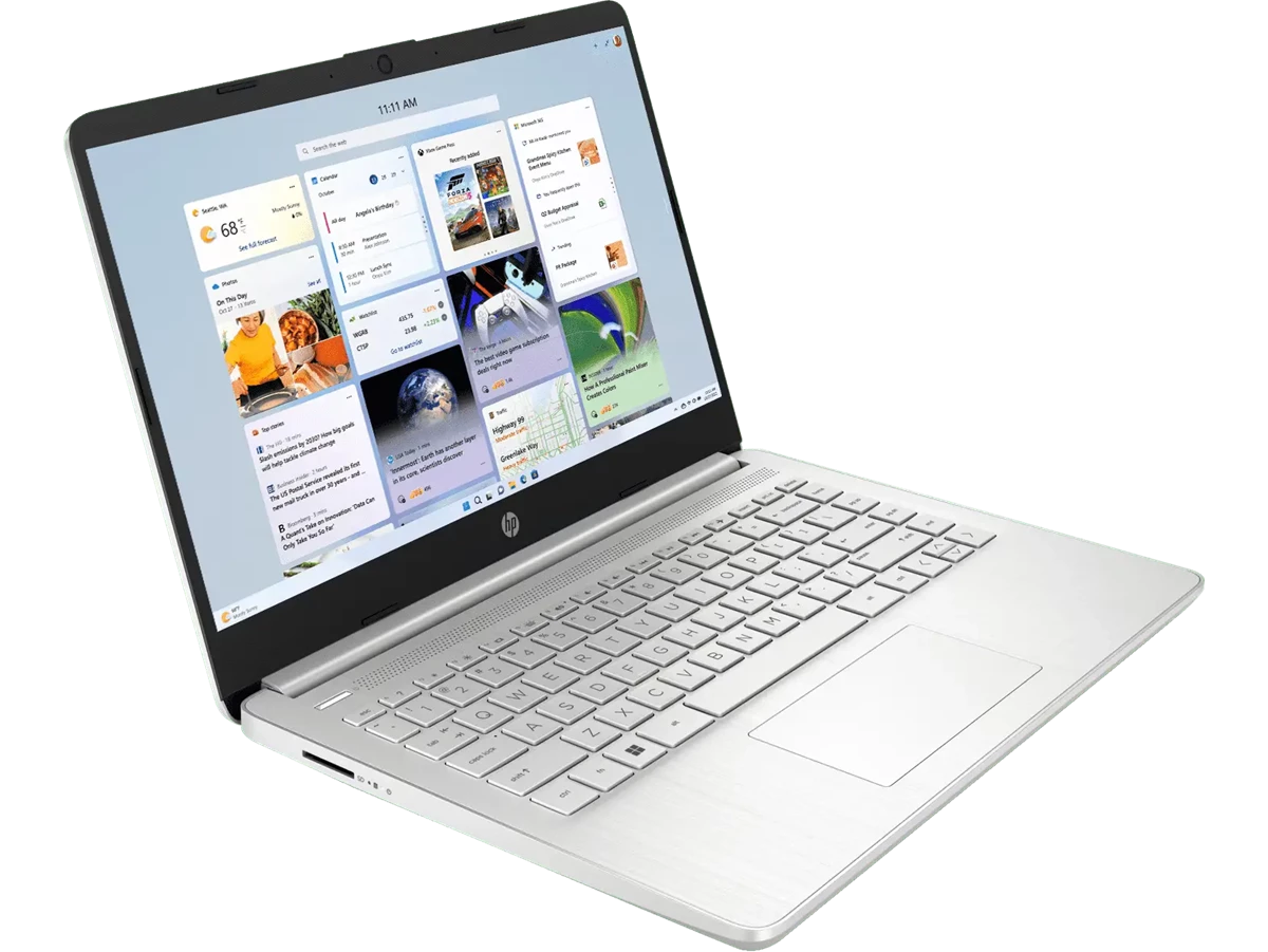 HP 14s-dq3109TU kiri depan